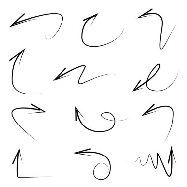 ok simgeleri vektör Illustration