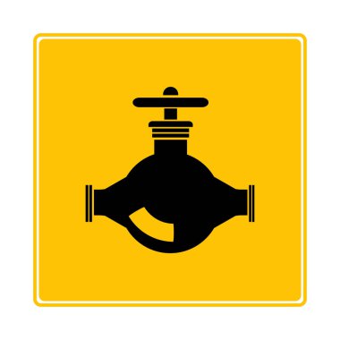 Web simgesi. Boru hattının vektör çizimi