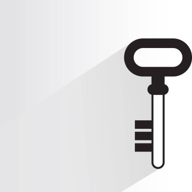 iş kavramı, anahtar vektör illüstrasyon