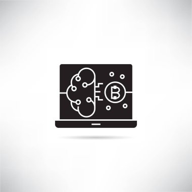 blockchain kavramının vektör illüstrasyonu