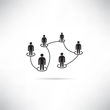 bağlantı kavramı vektör Illustration