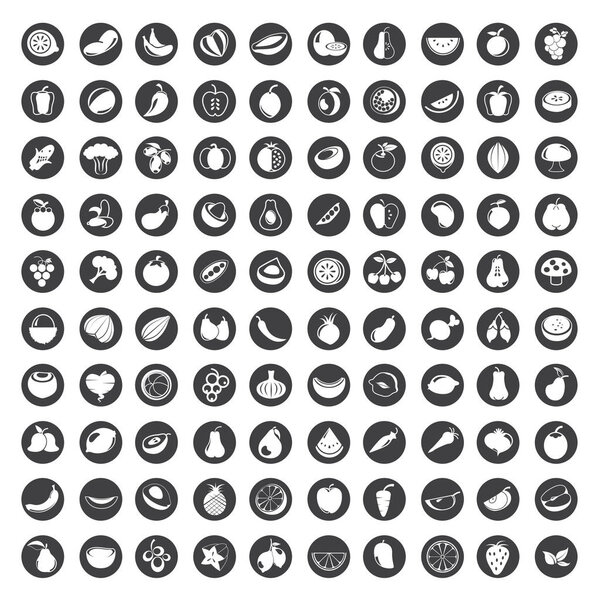 Web icons set. Vector illustration          