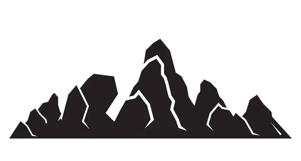 山脉的矢量插图 — 图库矢量图片