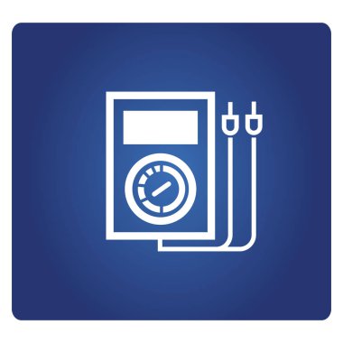 çoklu metre ve voltmetre ekipman simgesi