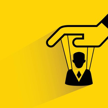 Web simgesi. Manipülasyon vektör illüstrasyon 