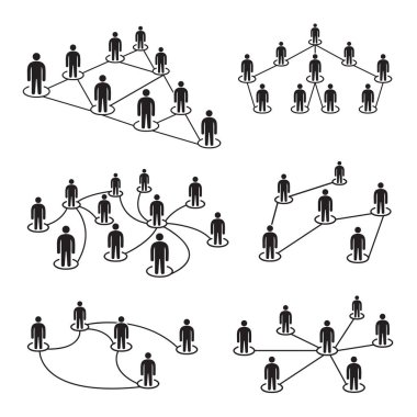bağlantı kavramı vektör Illustration