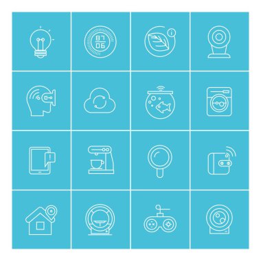 Web simgeler kümesi. vektör çizim 