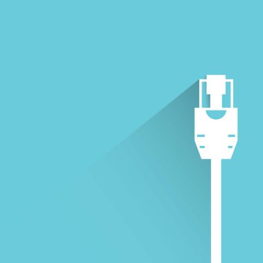 şarj simgesinin vektör illüstrasyonu 