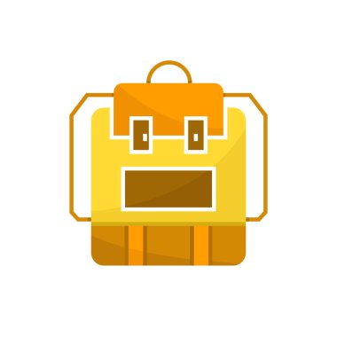 Sırt çantasının vektör çizimi