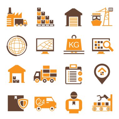 Web simgeler kümesi. vektör çizim      