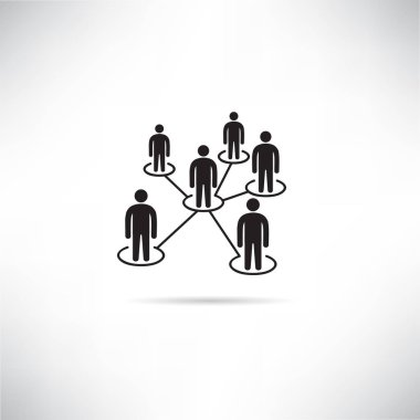 bağlantı kavramı vektör Illustration