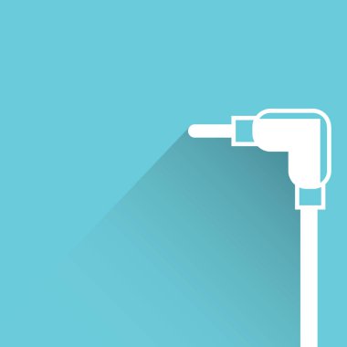 şarj simgesinin vektör illüstrasyonu 