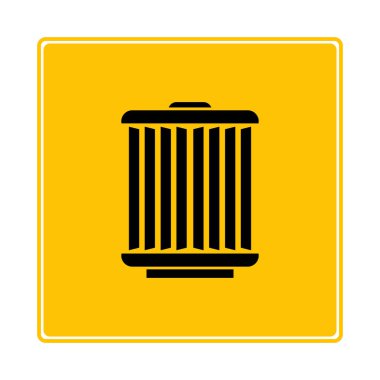 Web simgesi. Filtrenin vektör çizimi