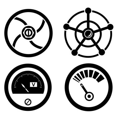 Web simgeler kümesi. vektör çizim    