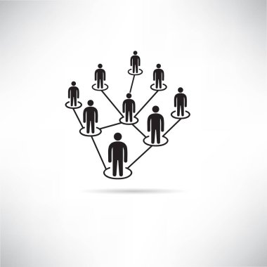 bağlantı kavramı vektör Illustration