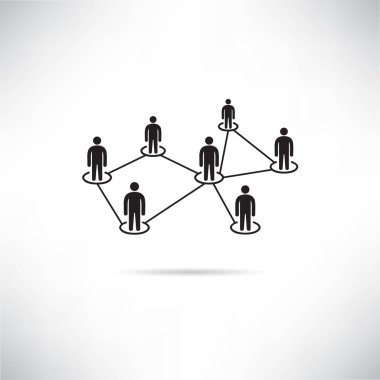 bağlantı kavramı vektör Illustration