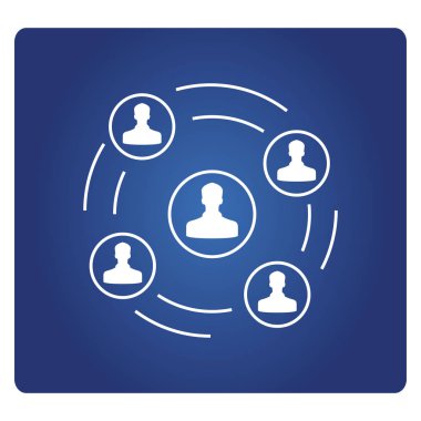 bağlantı kavramı vektör Illustration