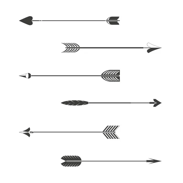 Векторная Иллюстрация Значков Стрелок — стоковый вектор