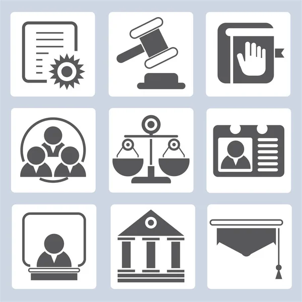 Business Concept Vector Illustration Icons Set — Stock Vector