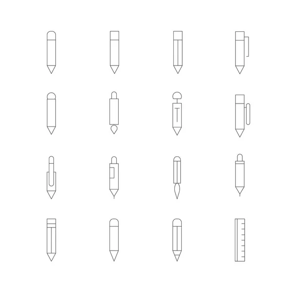 绘图工具的矢量插图 — 图库矢量图片