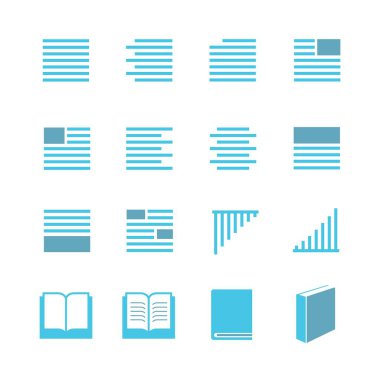 Web simgeler kümesi. vektör çizim          