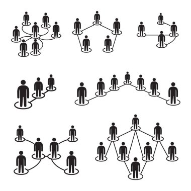 bağlantı kavramı vektör Illustration