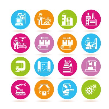 Web simgeler kümesi. vektör çizim 