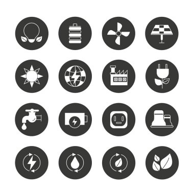 Web simgeler kümesi. vektör çizim 