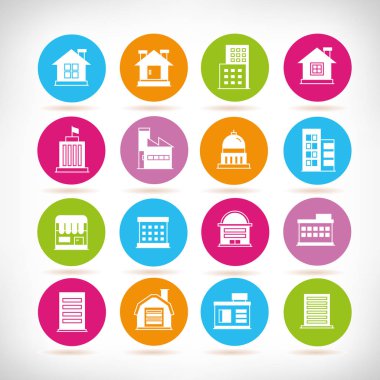 Web simgeler kümesi. vektör çizim 