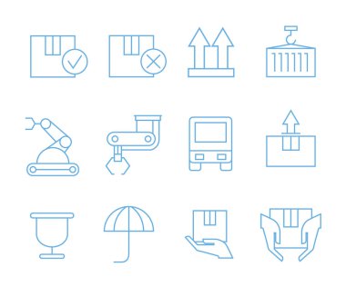 Web simgeler kümesi. vektör çizim 