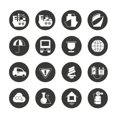 Web simgeler kümesi. vektör çizim 