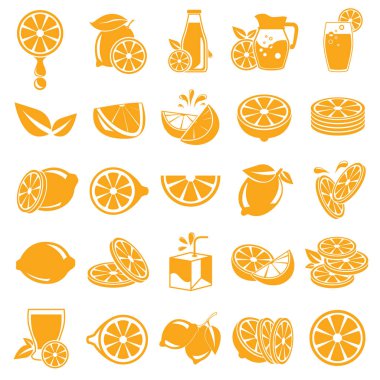 Web simgeler kümesi. vektör çizim      