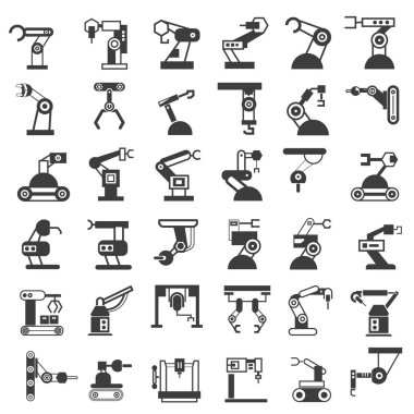 Web simgeler kümesi. vektör çizim              