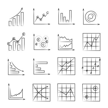 grafik ve diyagramlar kümesi, iş kavramı 