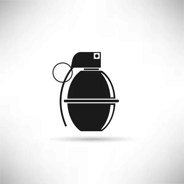 Web Icon Vector Illustration Grenade — Stock Vector