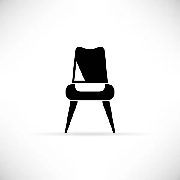 网络图标 椅子的矢量插图 — 图库矢量图片