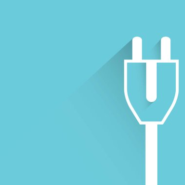 şarj simgesinin vektör illüstrasyonu 