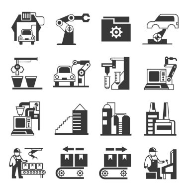 Web simgeler kümesi. vektör çizim      