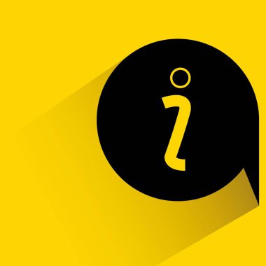 İş konsepti. I işaretinin vektör çizimi 