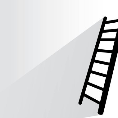 web simgesi, merdiven vektör illüstrasyon
