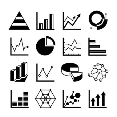 Web simgeler kümesi. vektör çizim    