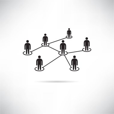 bağlantı kavramı vektör Illustration