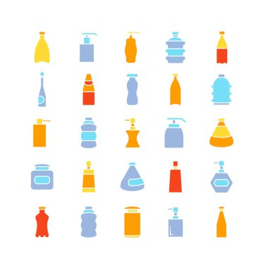 şişe vektör Illustration, set