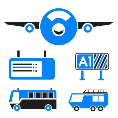 Web simgeler kümesi. vektör çizim    