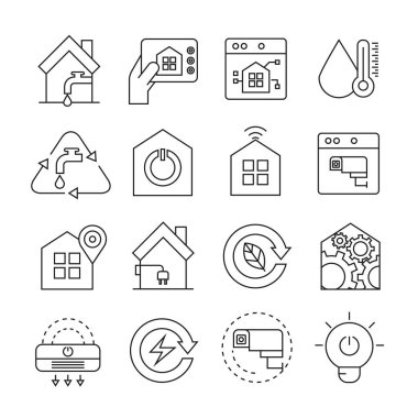 Web simgeler kümesi. vektör çizim 