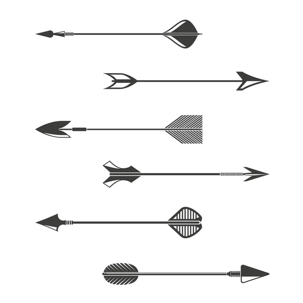 Векторная Иллюстрация Значков Стрелок — стоковый вектор