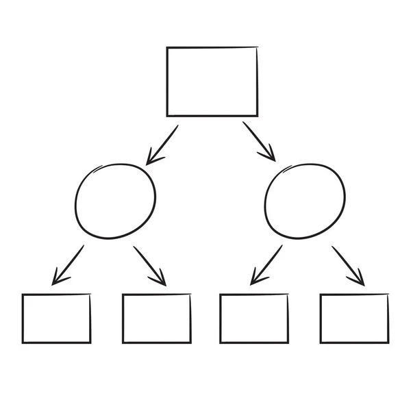 Vector Ilustración Diagrama Plantilla — Archivo Imágenes Vectoriales