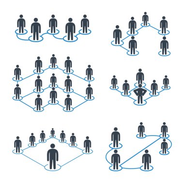 bağlantı kavramı vektör Illustration