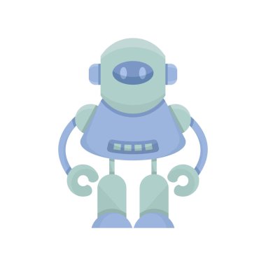 modern robot vektör illüstrasyon. Teknoloji  