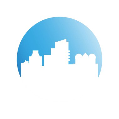 Cityscape binalar vektör Illustration